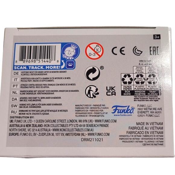 Skeletor with Terror Claws Metallic US Exclusive Pop! Vinyl No.39, DRM211021 - Picture 6 of 6